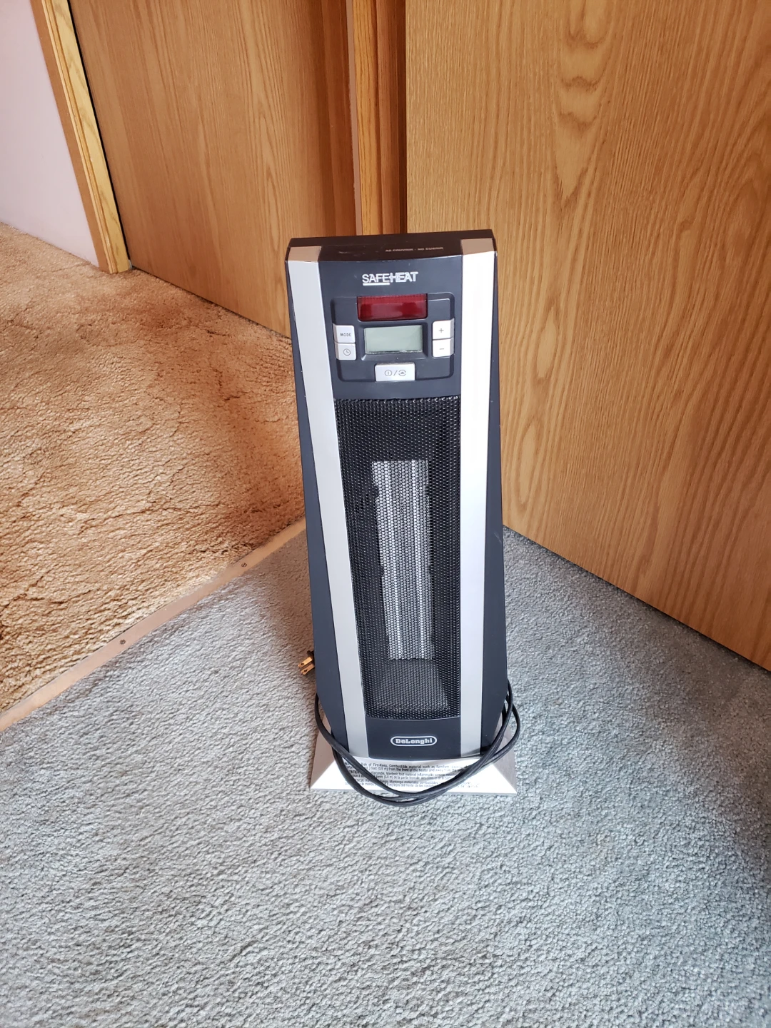 Safe Heat Tower Heater with Remote