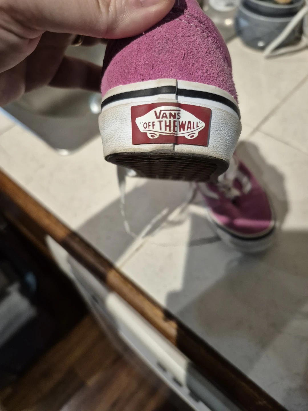 Vans Old Skool Pink Kids Shoes US Kids 13 - photo 3
