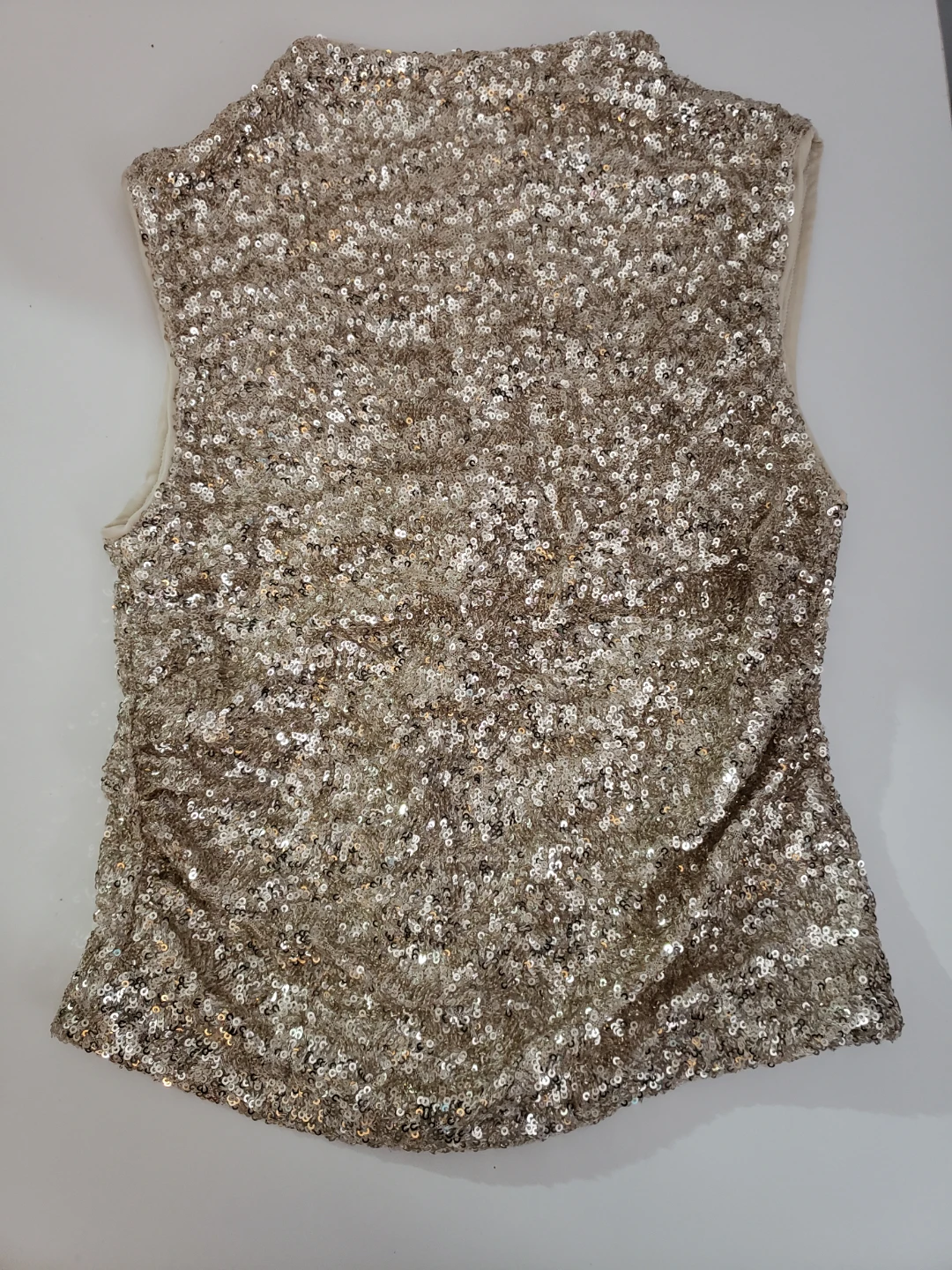 Sequin Sleeveless Top XS