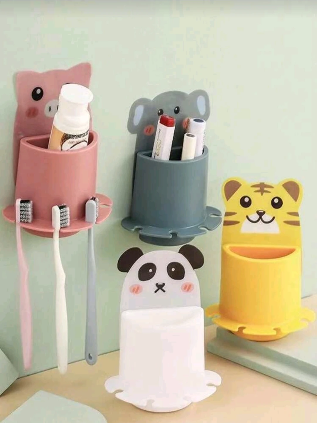 Cute Animal Toothbrush Holder - photo 3