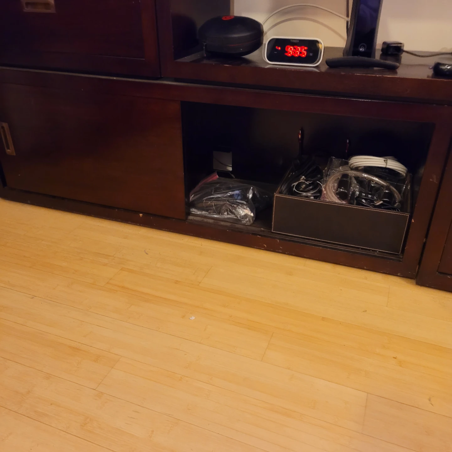 For Sale: Crate & Barrell Entertainment Center $800 - photo 4
