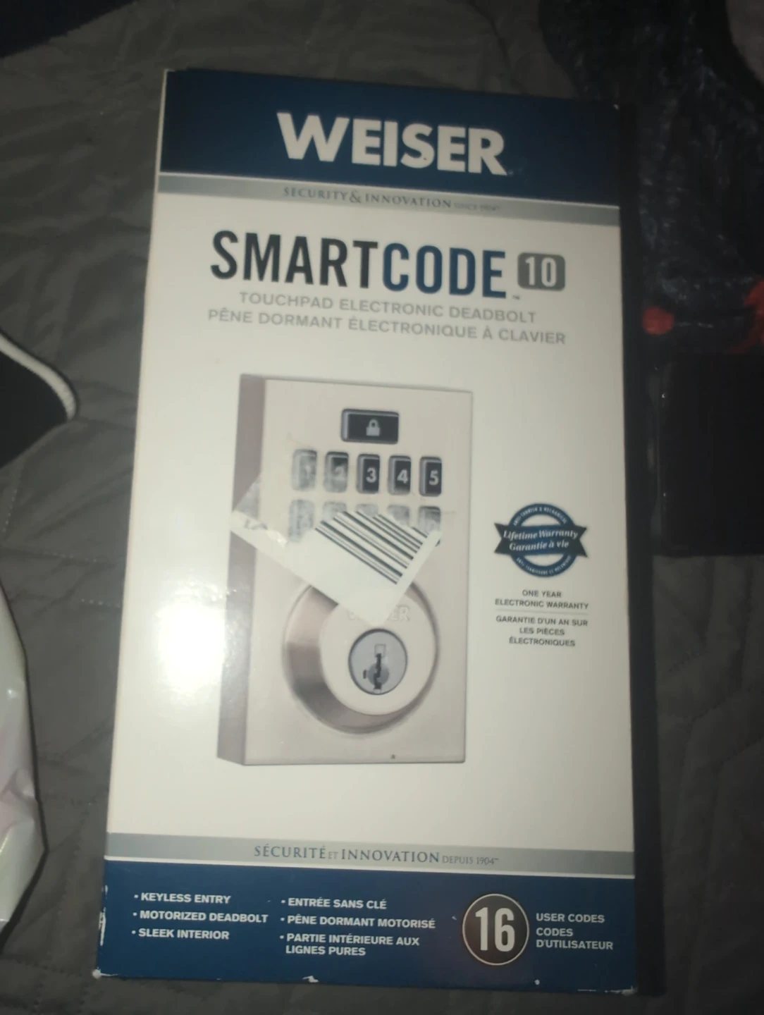 Weiser SmartCode 10 Electronic Deadbolt