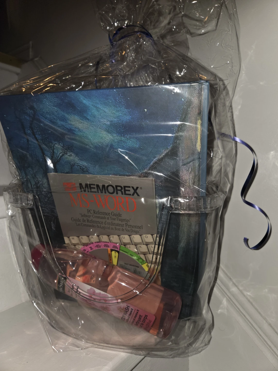 Gift Basket with Memorex MS-WORD PC Reference Guide - photo 3
