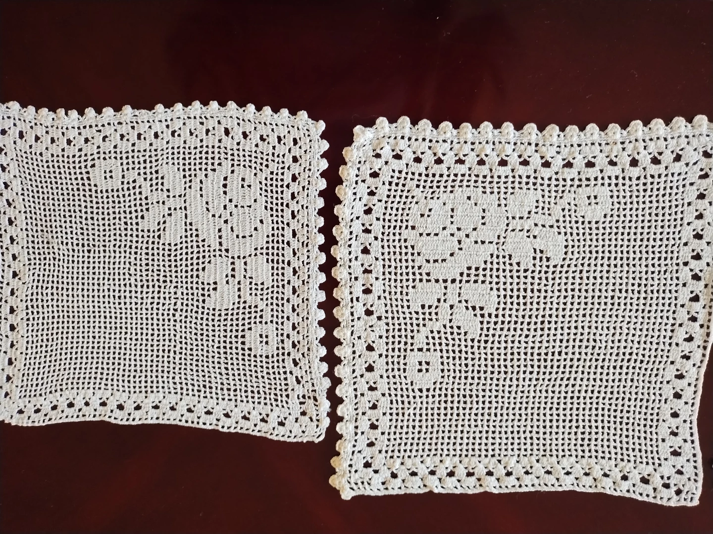 Handmade 12 White Crocheted Doilies - photo 5