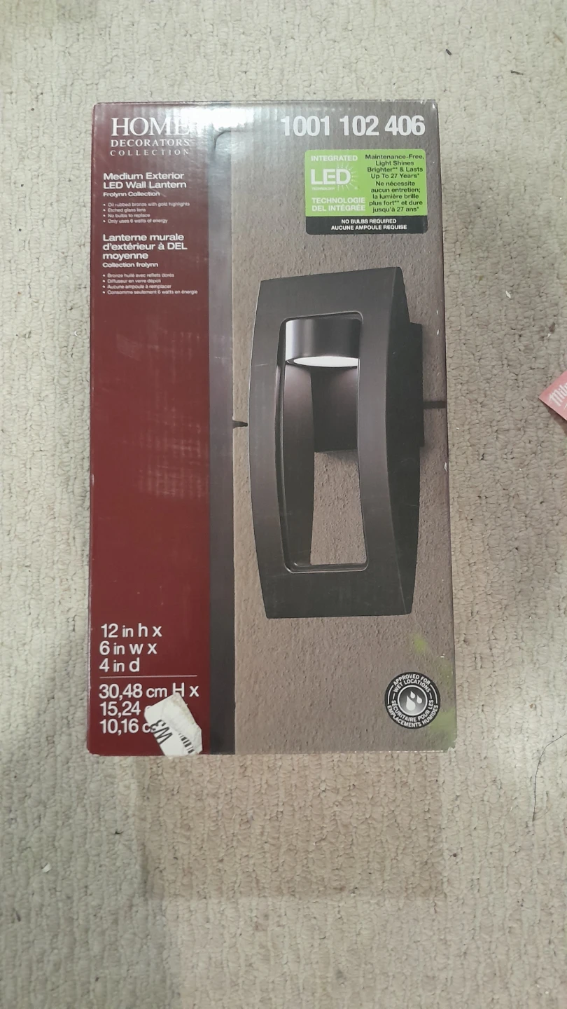 Home Decorators Collection Frolynn LED Outdoor Wall Lantern - photo 2