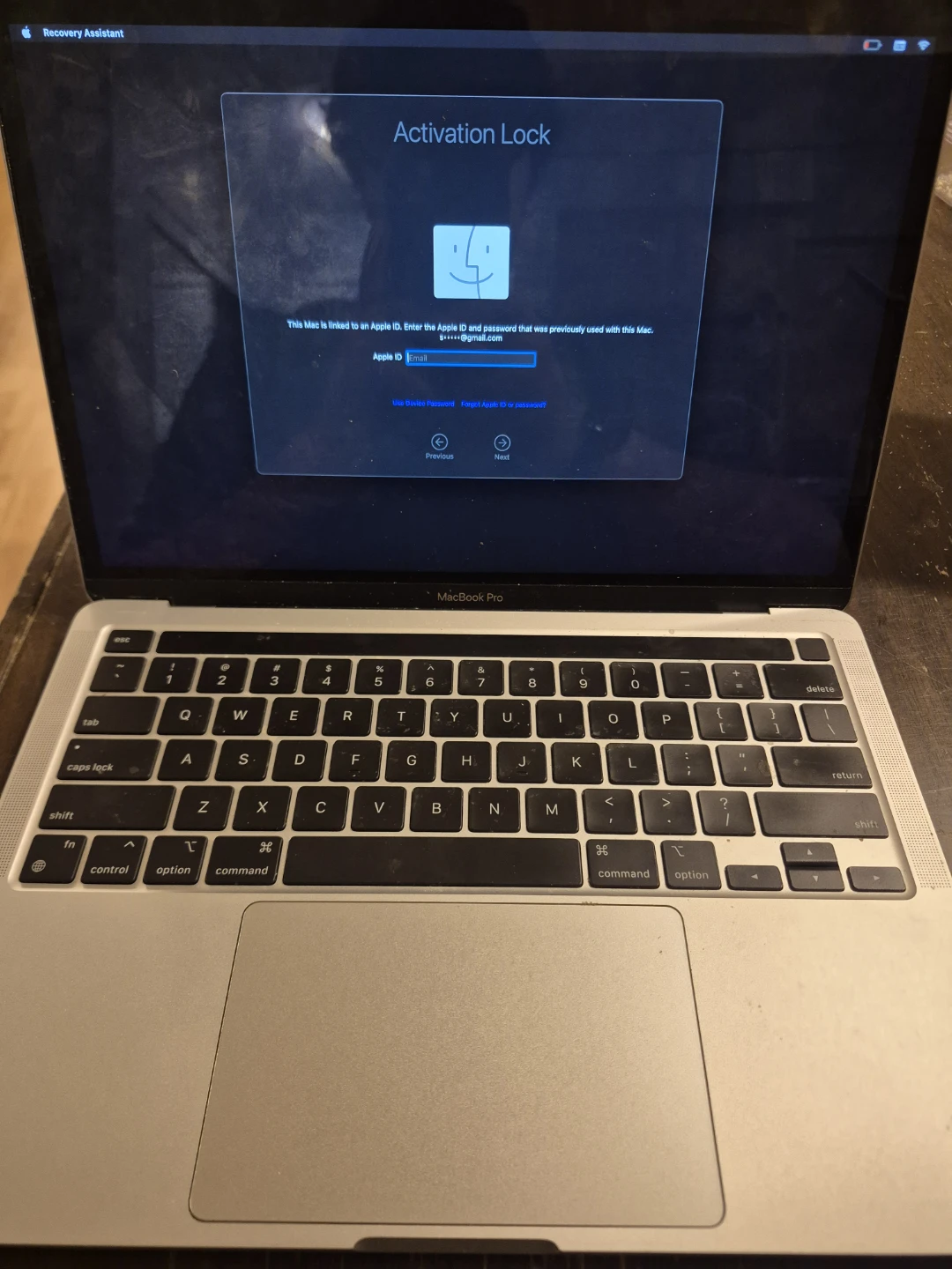 MacBook Pro 13” M1 2020 512GB – For Parts / Repair