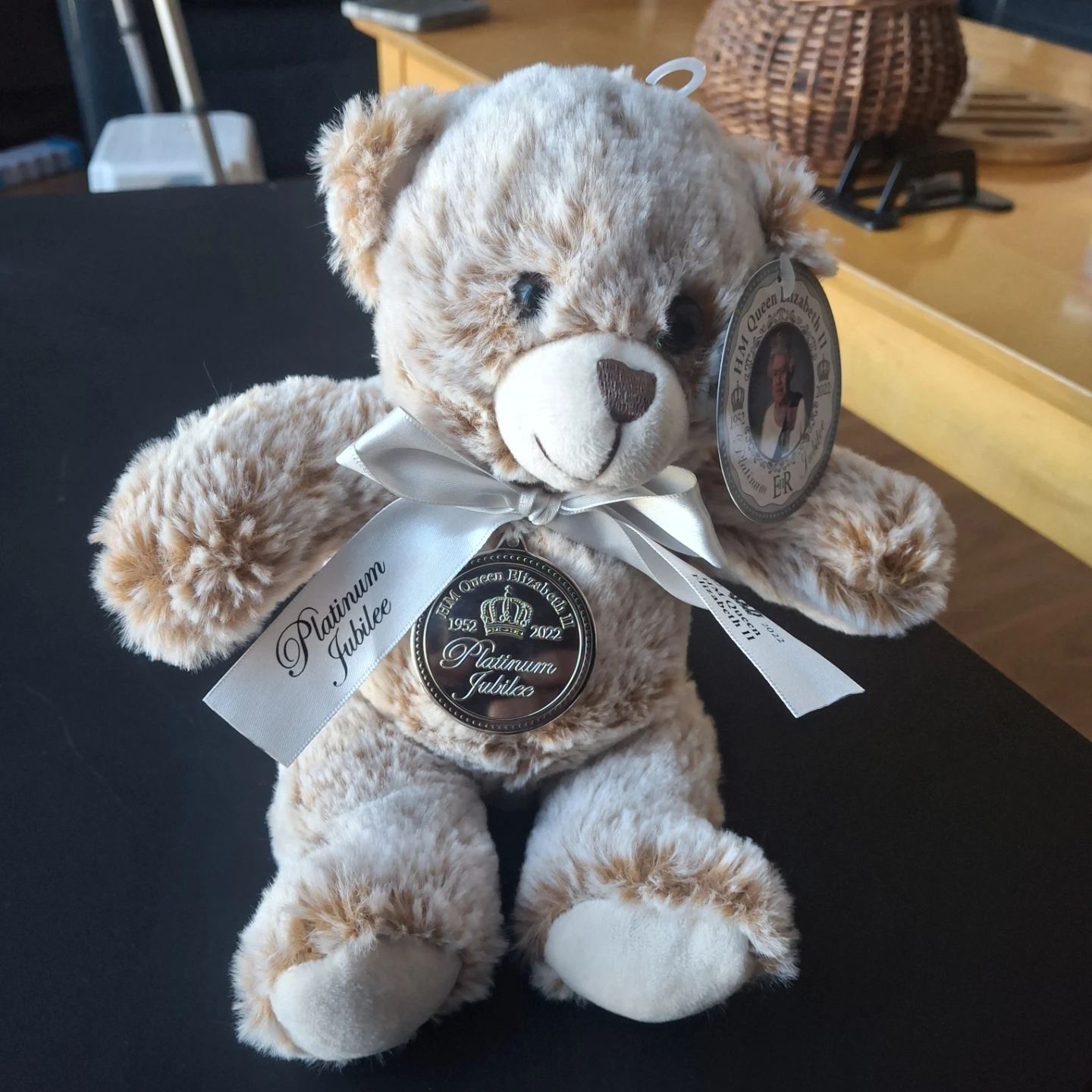 HM Queen Elizabeth II Platinum Jubilee Teddy Bear