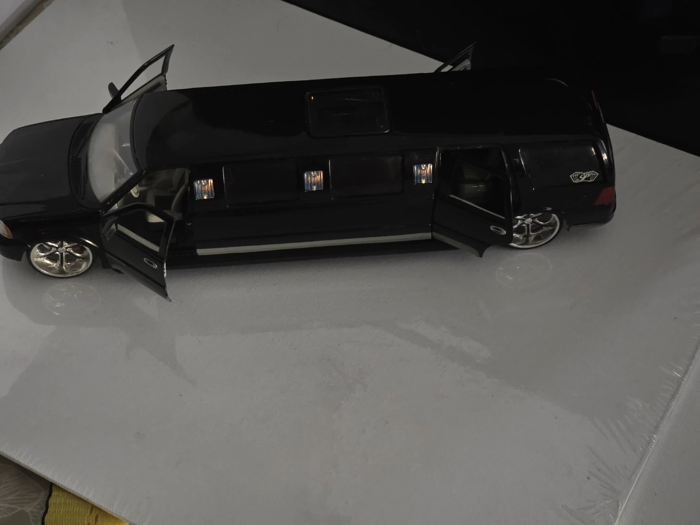 Black Lincoln Navigator Limo Toy Car