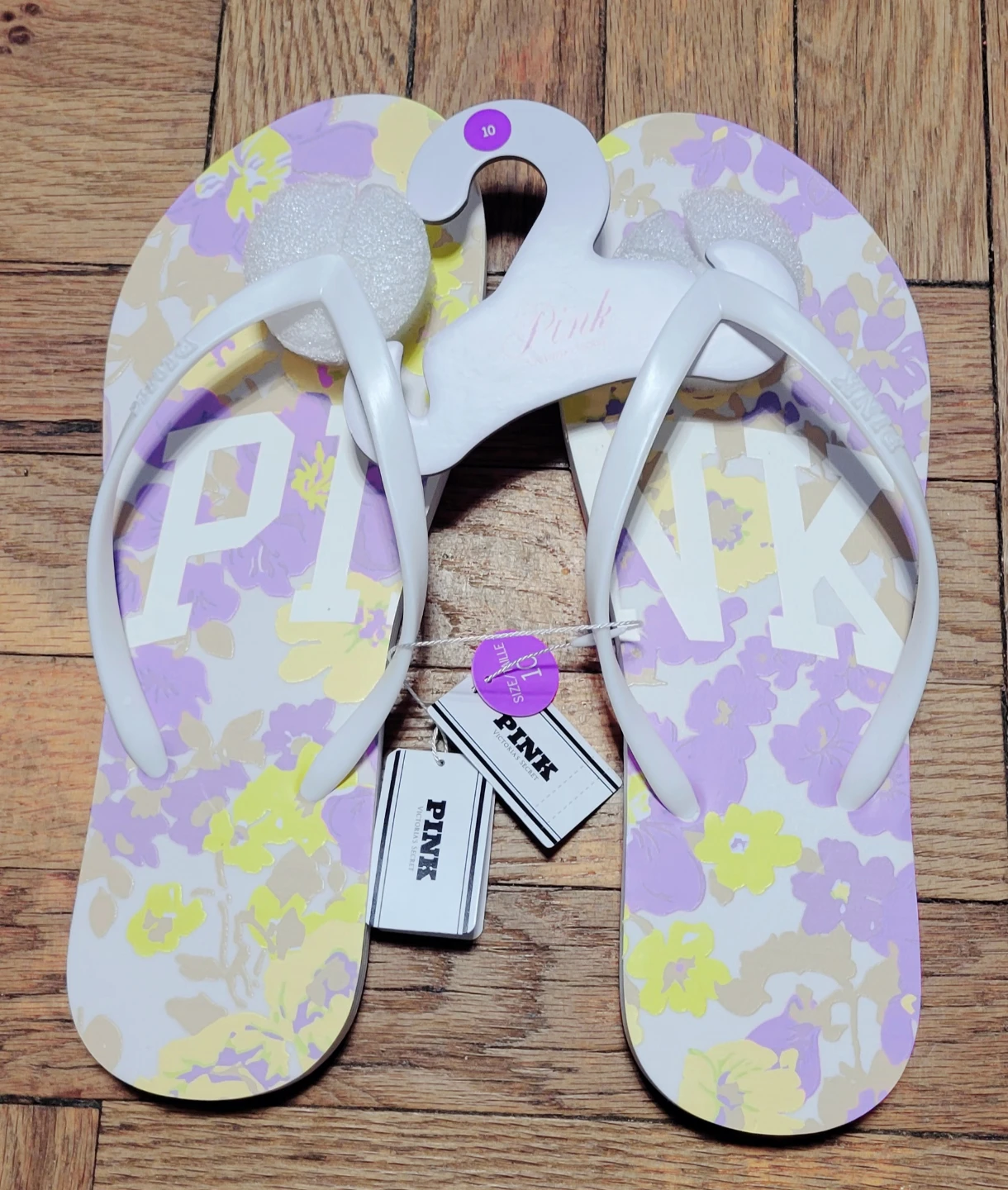 PINK Flip Flops - Size 10