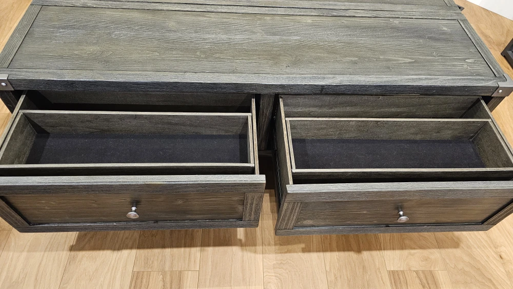 Lift Top Coffee Table and Side Table - photo 4