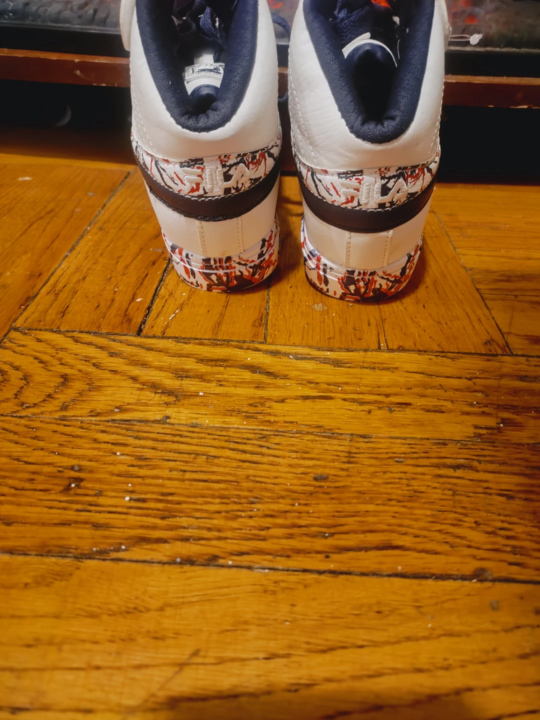 Boy or girl Fila High Top Sneakers Size 13.5 new no foot pad - photo 2