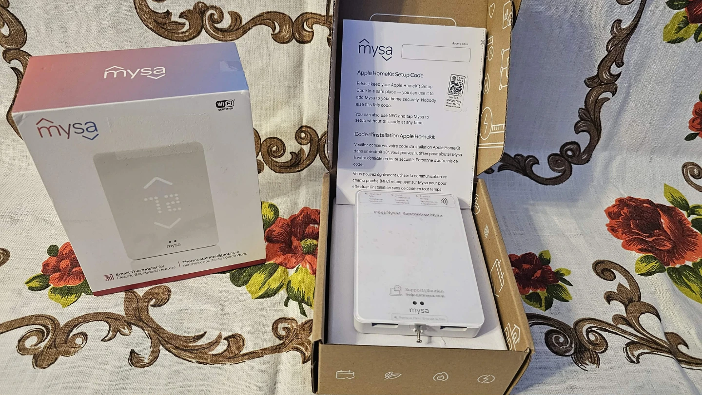 Mysa Smart Thermostat for Electric Baseboard Heaters - photo 2