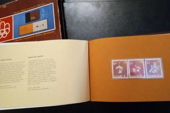 Canada Post 1976 Olympic Stamp Souvenir Collection - photo 3