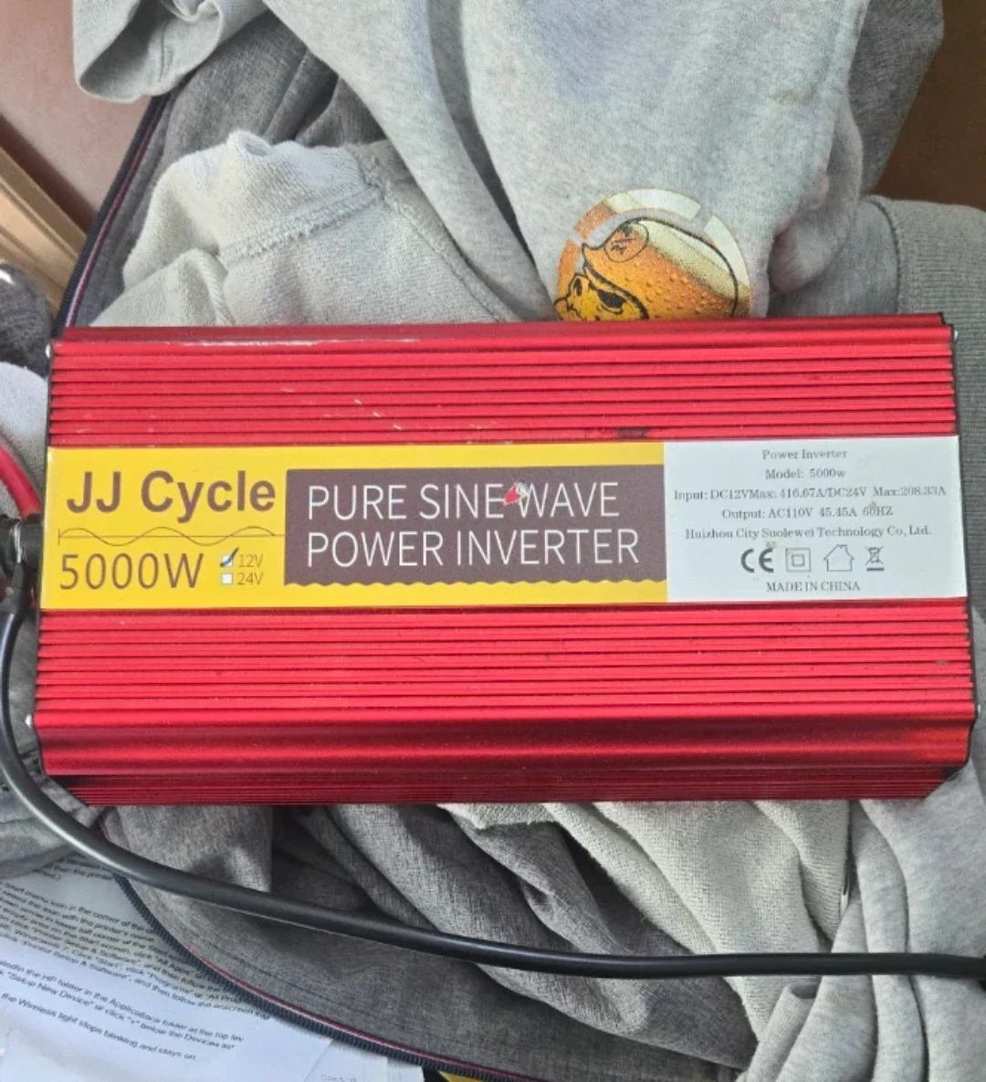 JJ Cycle 5000W Pure Sine Wave Power Inverter
