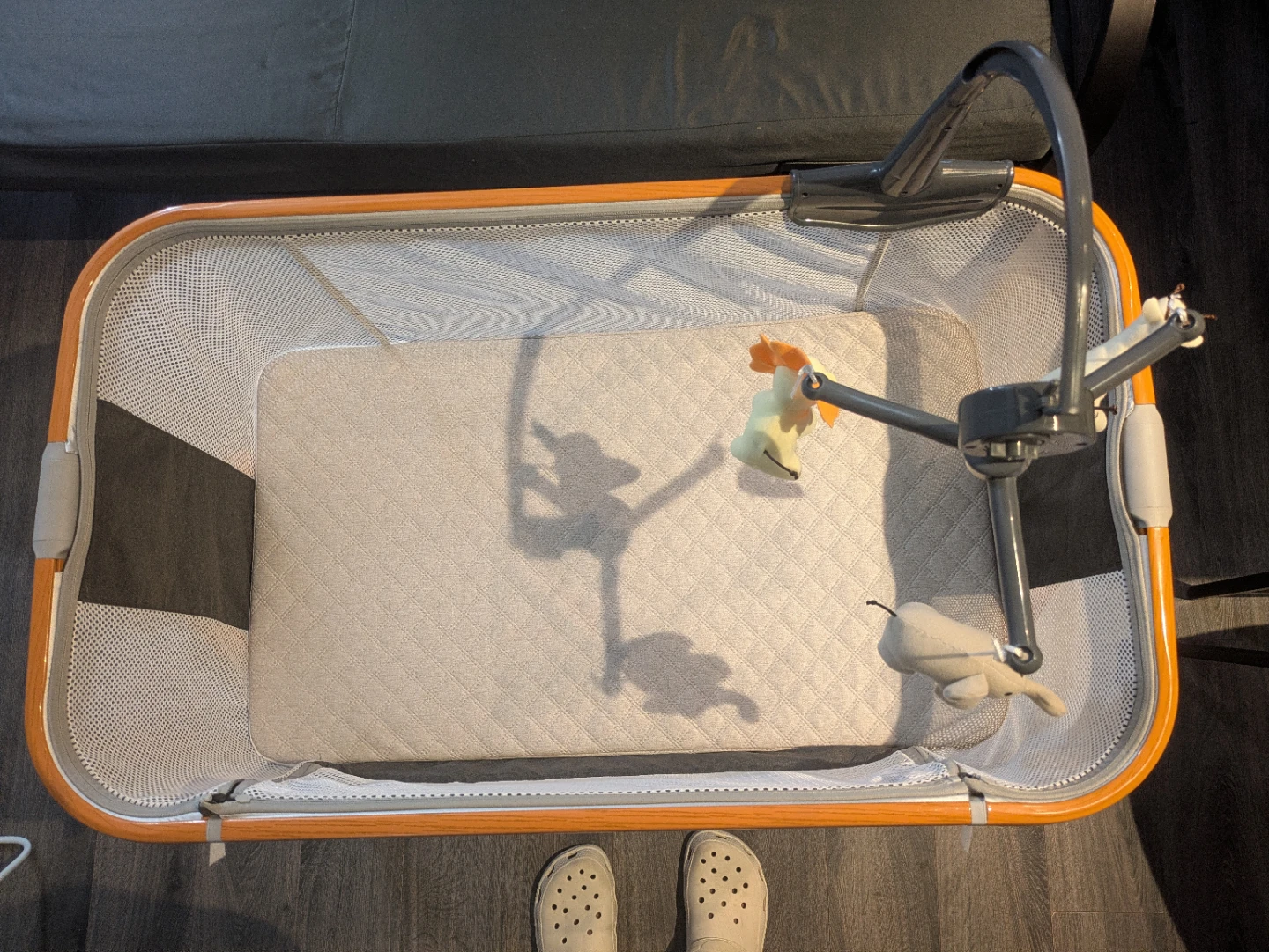 Baby Bassinet with Mobile