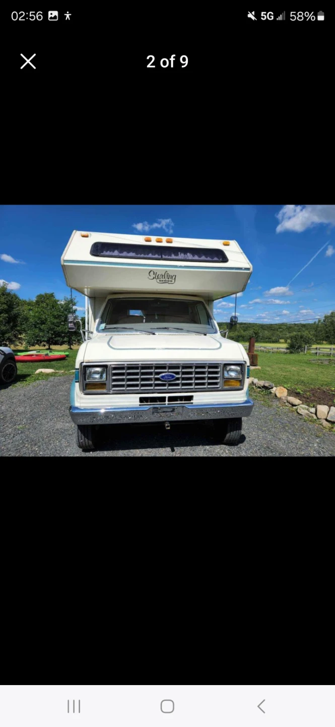 Class C RV Camper - Ford E350 1988 - photo 3