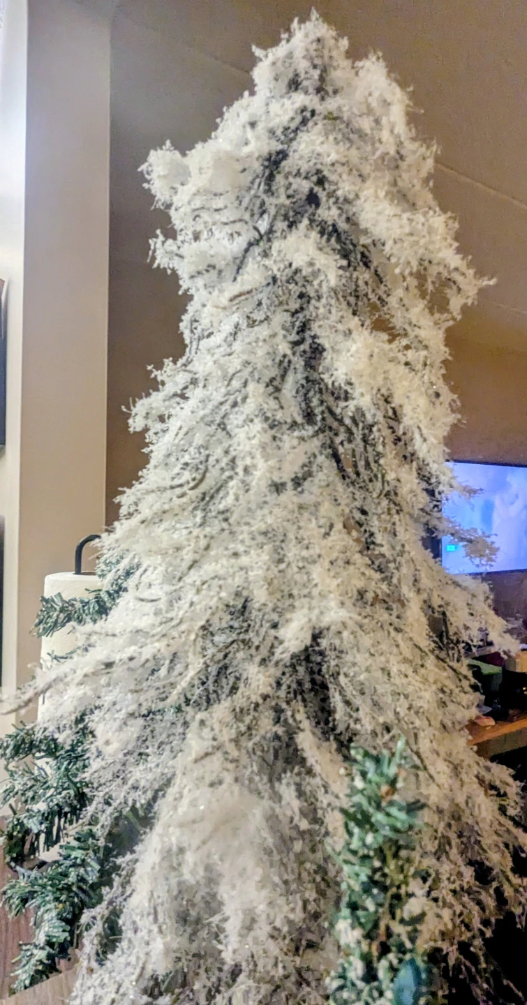 Set of 3 Winter Snow Trees 🧡 Decor 24"18"12" Let It Snow...sign - photo 4