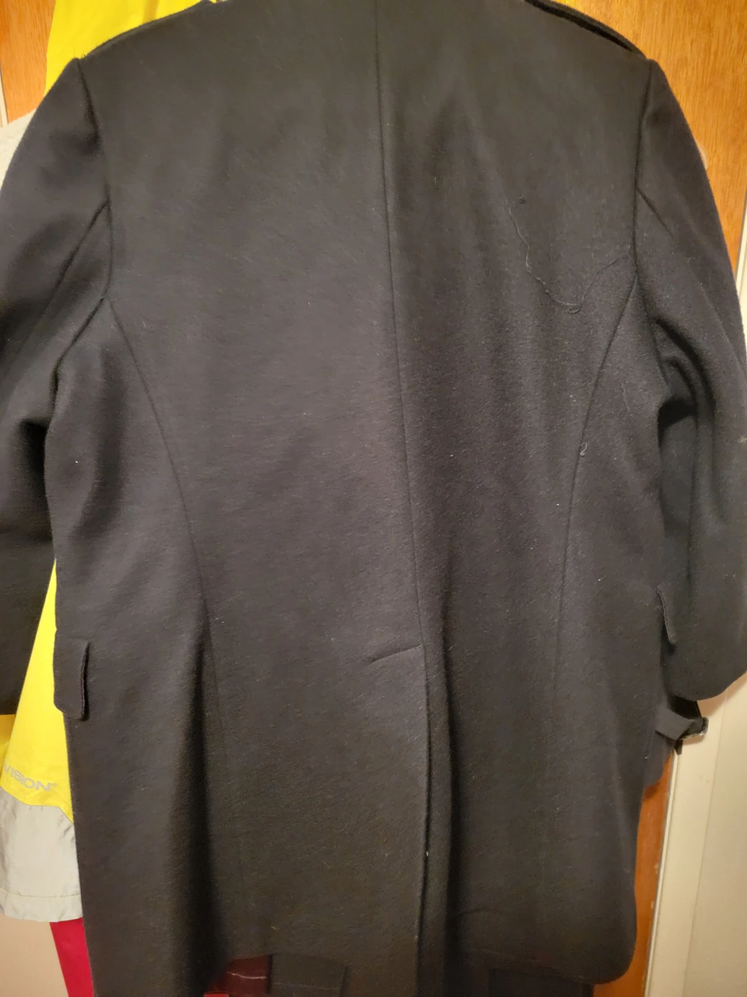 Wm. H. Leishman Navy Wool Double-Breasted Coat  🥕 - photo 5