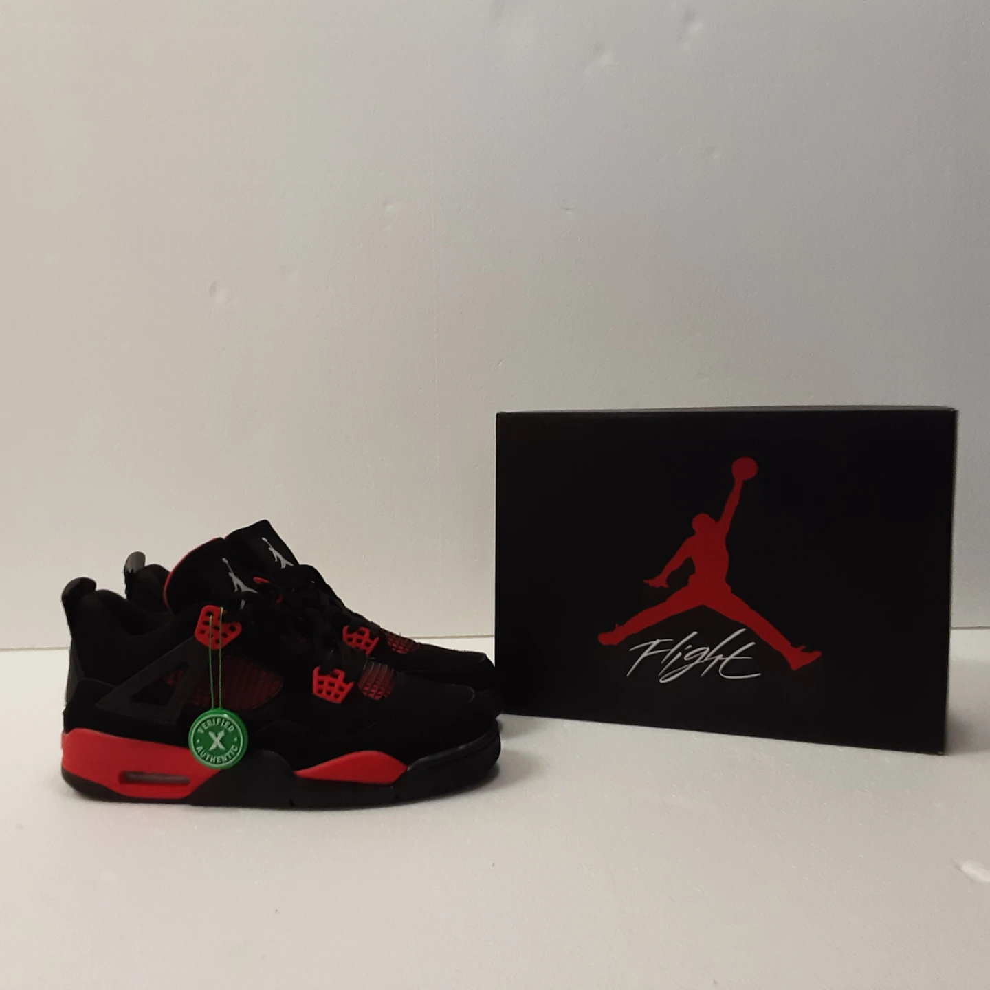 Brand new Jordan 4 Red Black