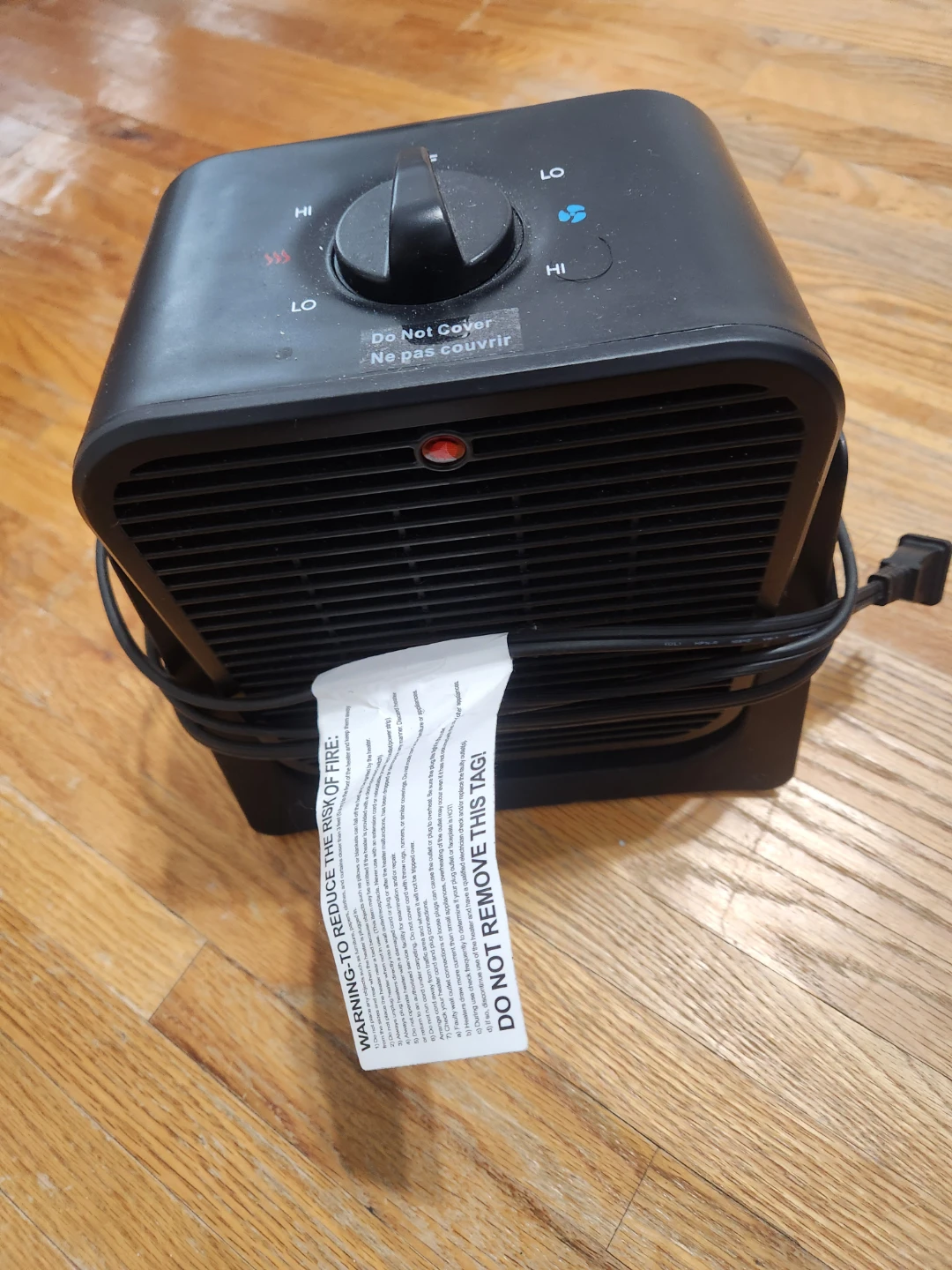 Like new Heater+ fan