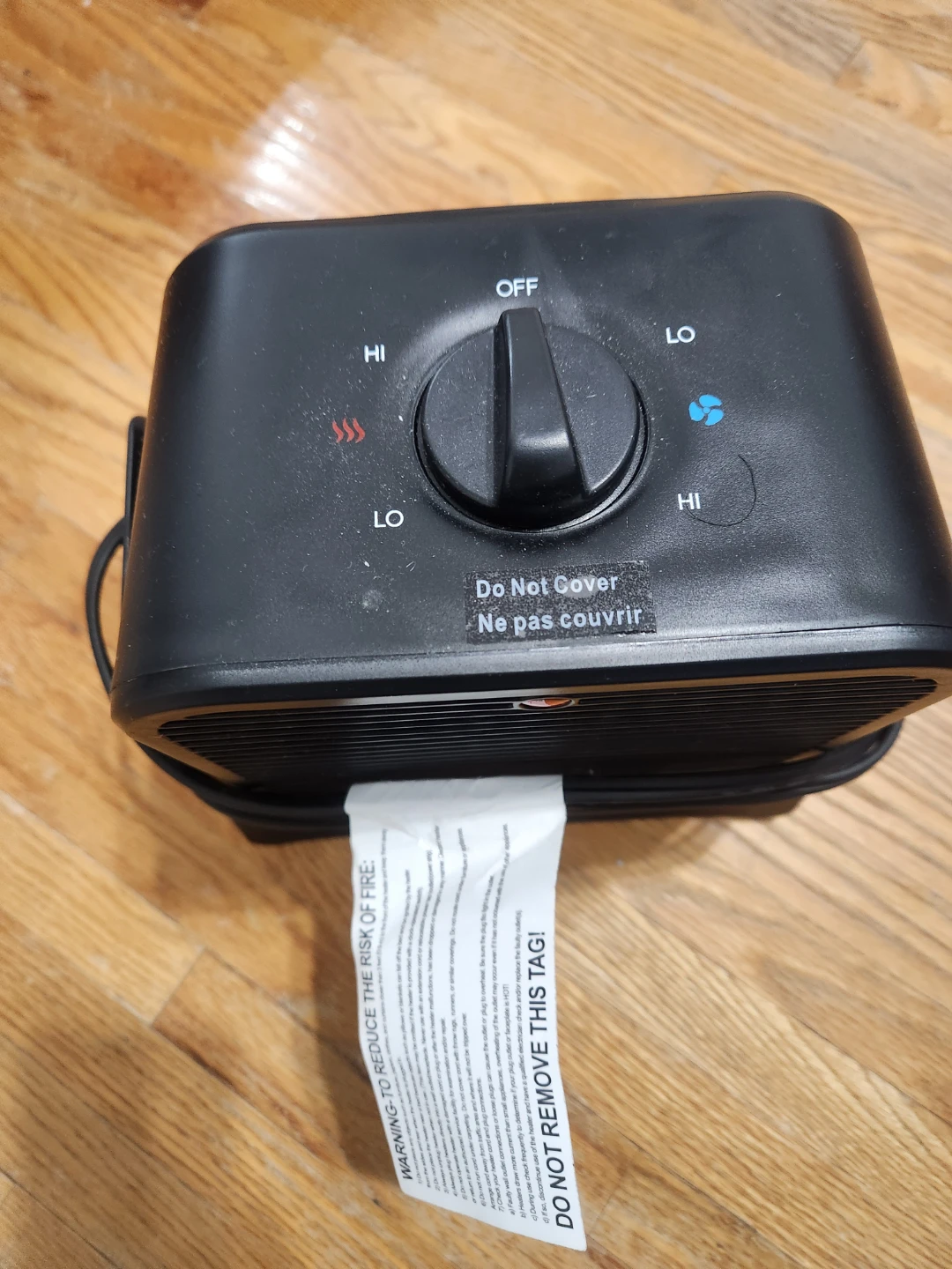 Like new Heater+ fan - photo 3