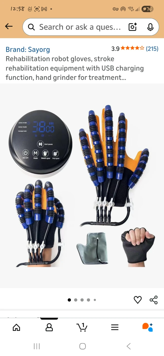 Rehabilitation Robot Gloves for Stroke Recovery