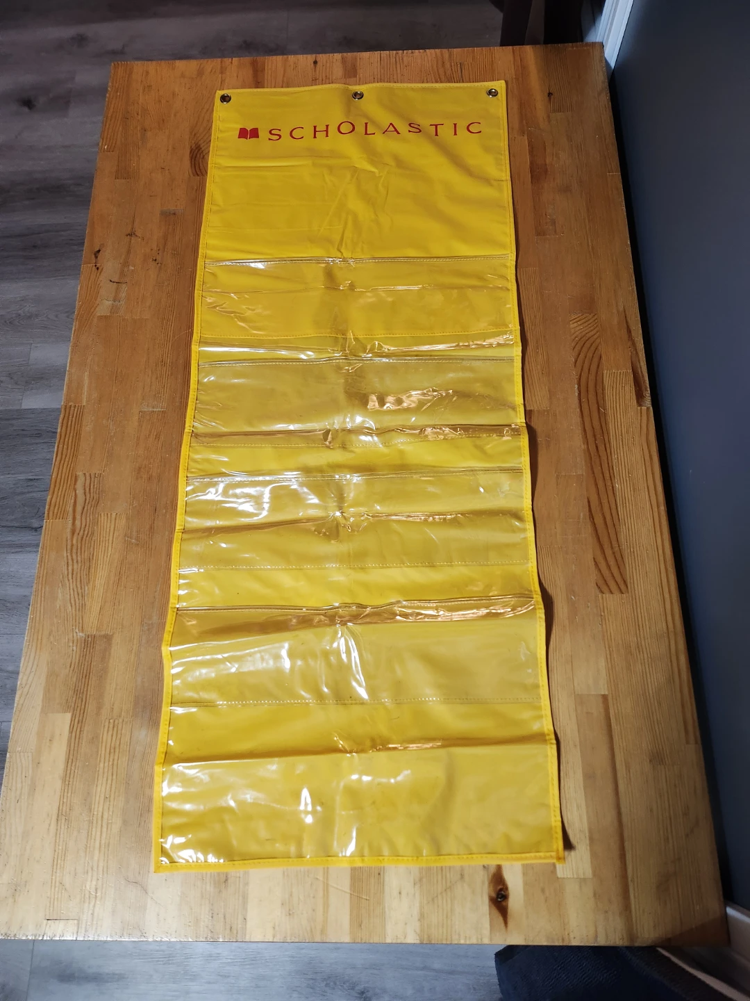Scholastic Hanging Pocket Chart in - Yellow - photo 3