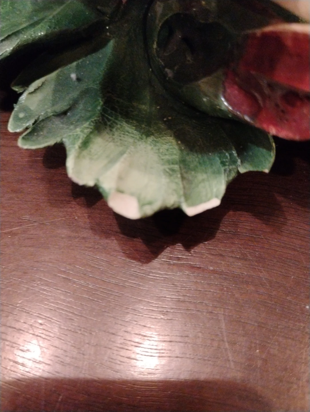Nuova Capodimonte Porcelain Rose Figurine - photo 5