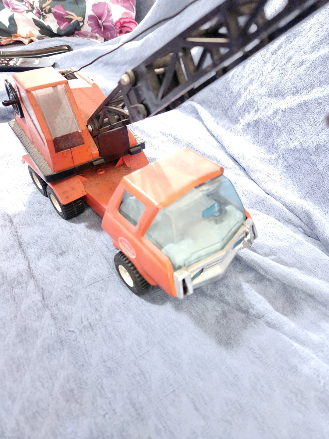 Vintage Tonka Crane Truck Toy