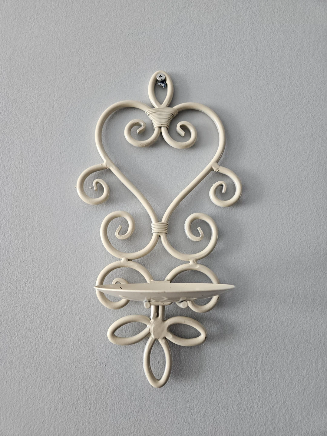 Ivory Candle Wall Sconce