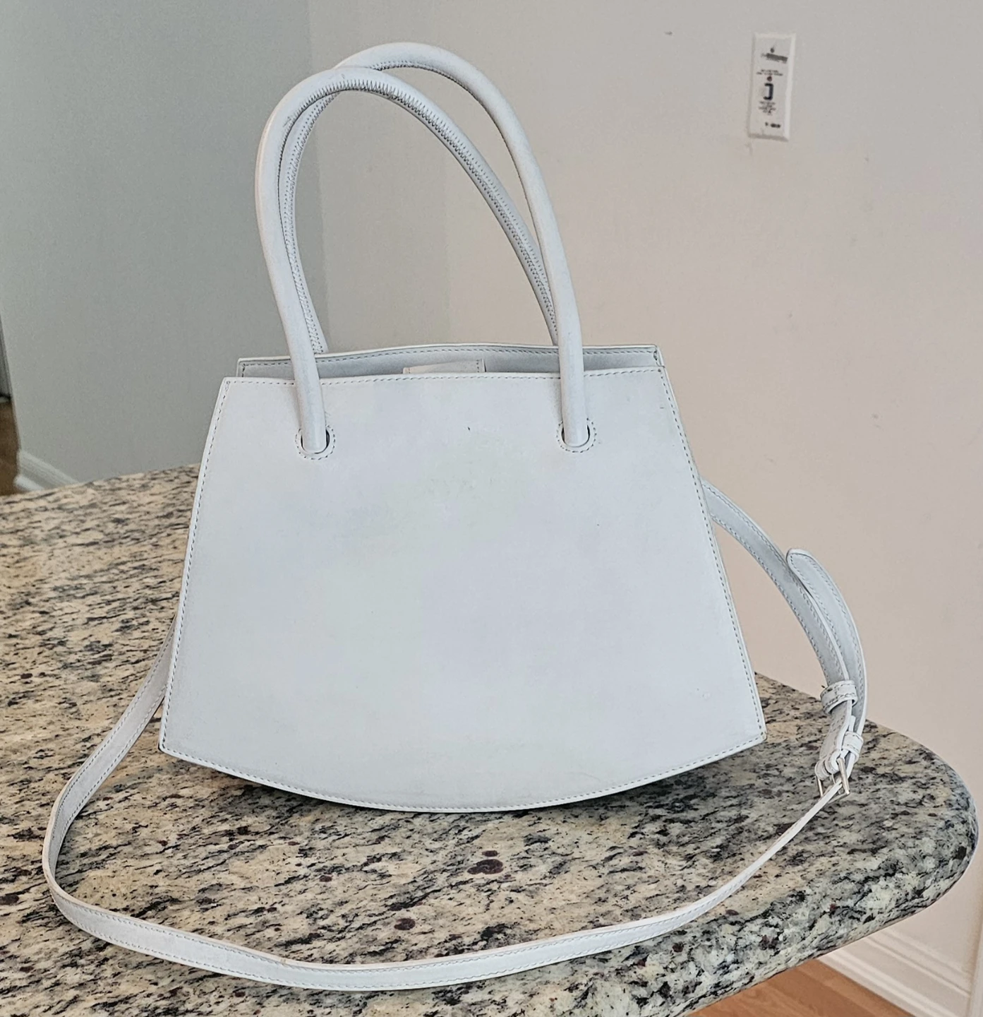 Charles & Keith White Tote Bag - photo 3