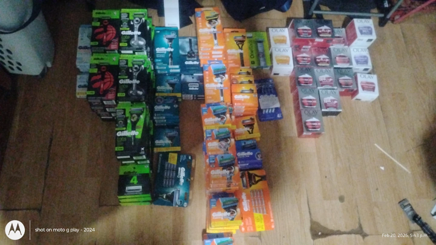 Gillette Razors and Olay Skincare Lot