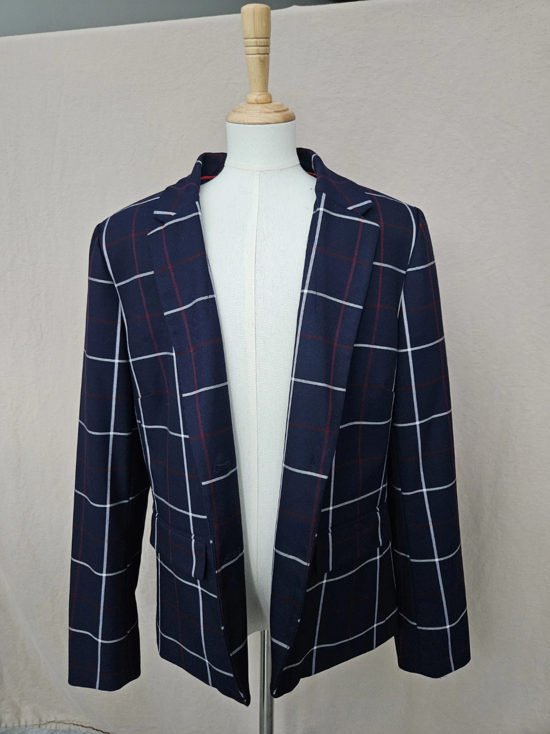Tommy Hilfiger Women's Plaid Blazer Size 10