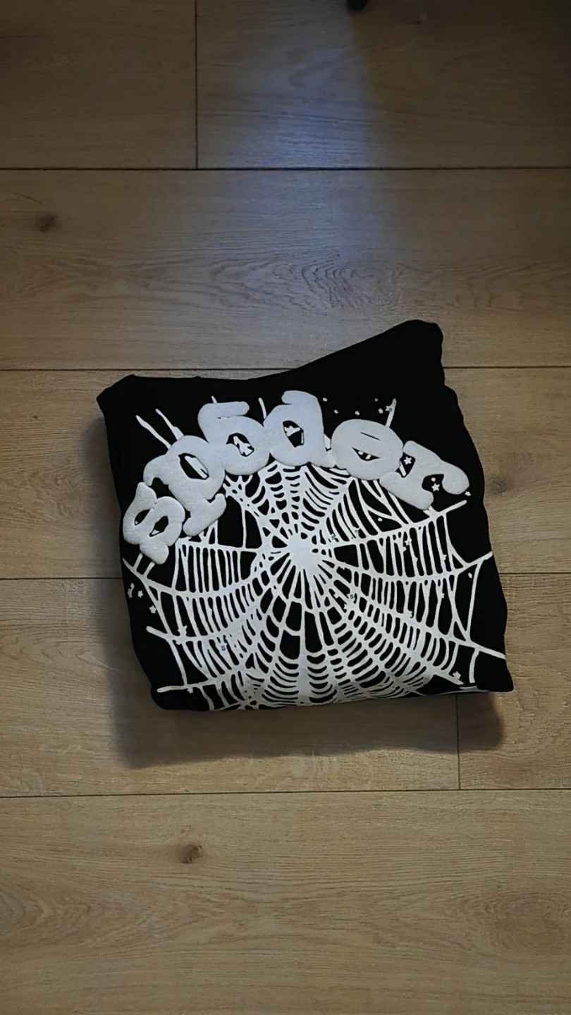 Black spider hoodie