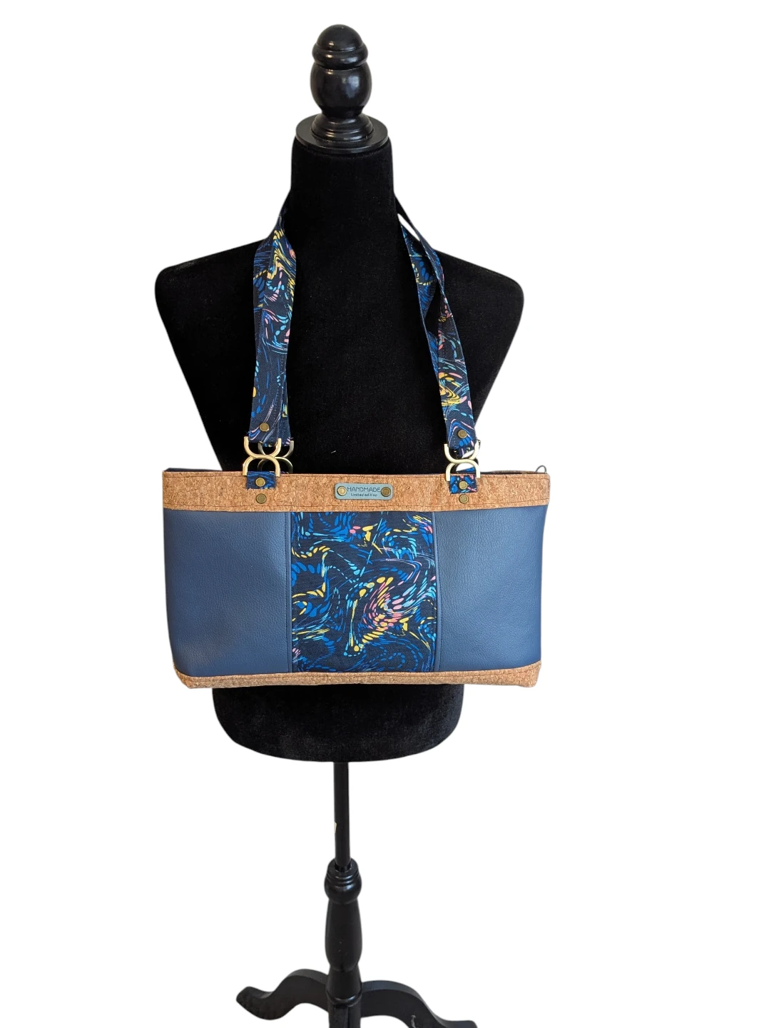 Blueberry East West Shoulder Bag