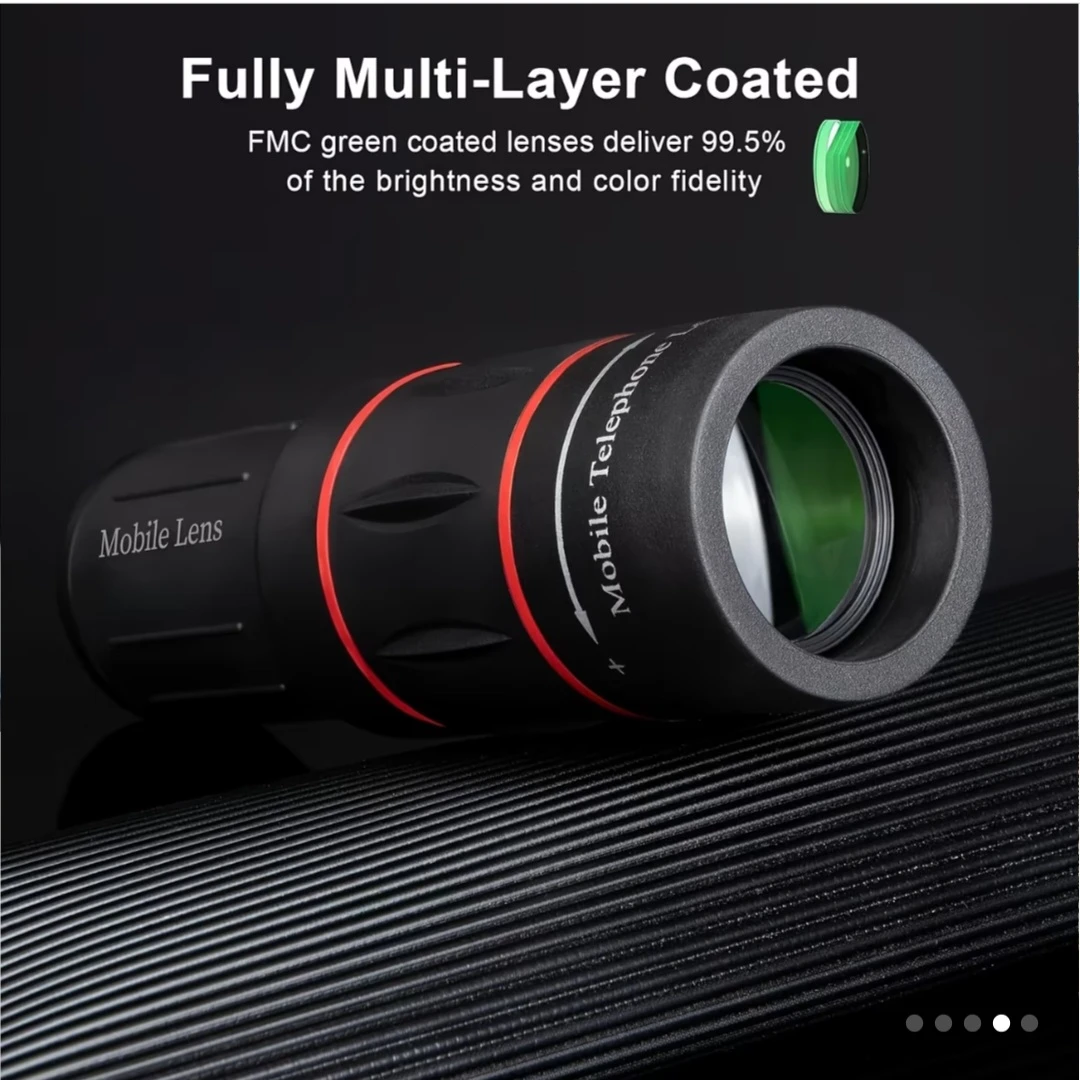 Brand New Mobile Lens 18x25 HD Telephoto Lens. Universal Fit - photo 3