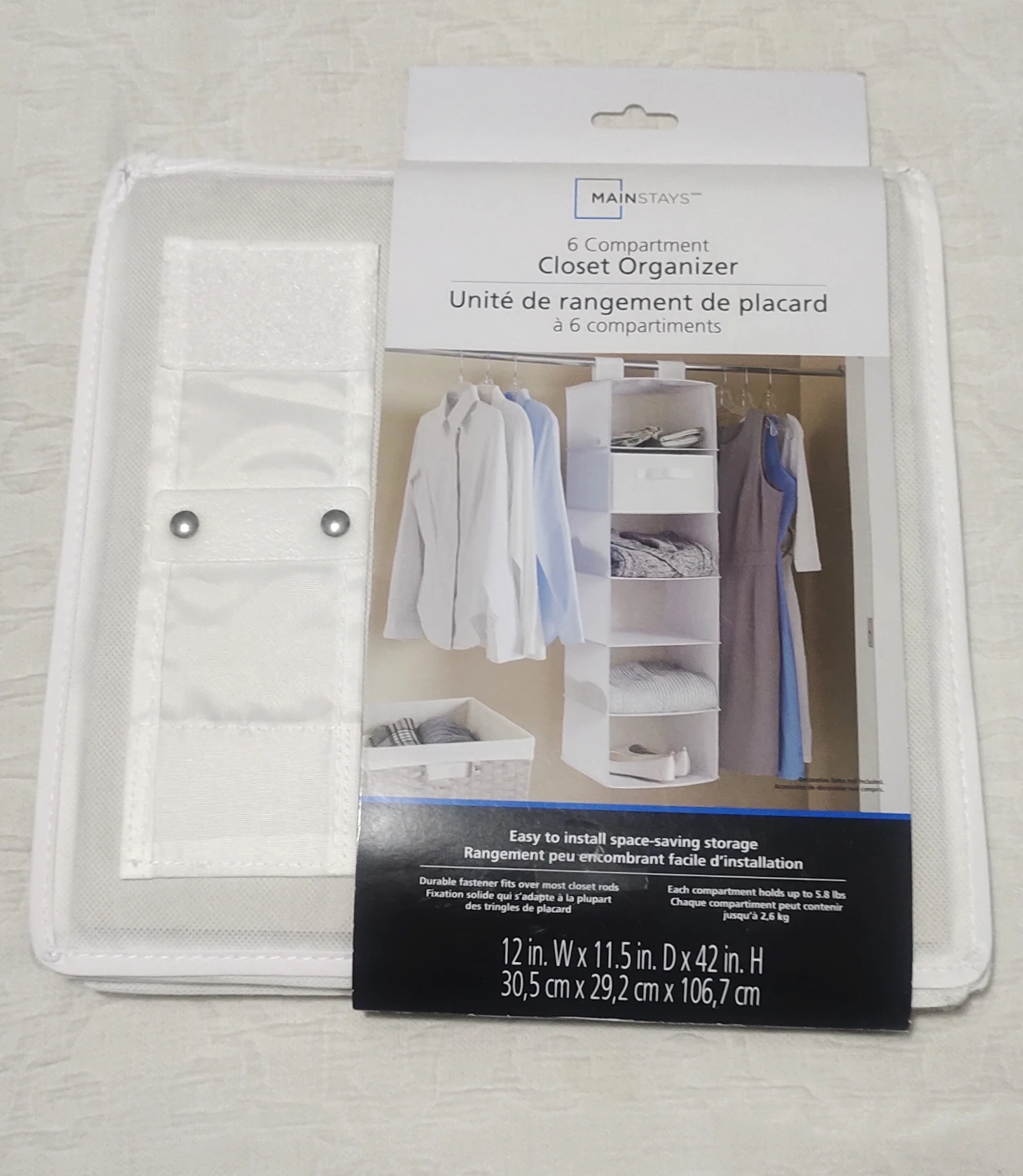 Mainstays 6 Compartment Closet Organizer - photo 2