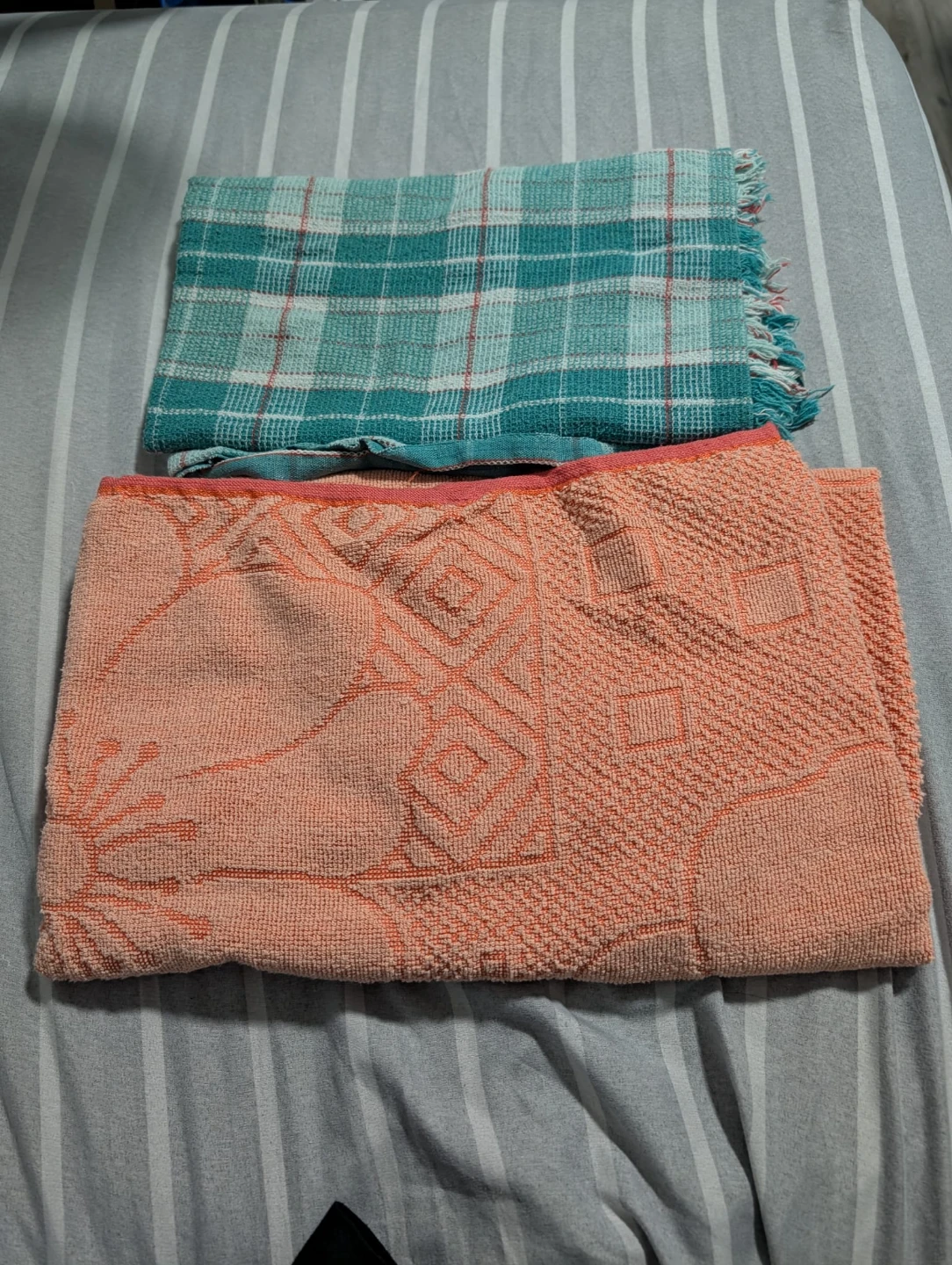 Luxury Indian Cotton Bath Towels (Set of 2)