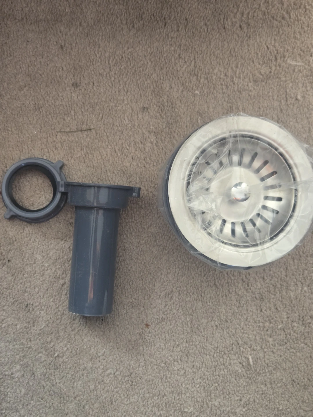 Sink Strainer and Drain Assembly