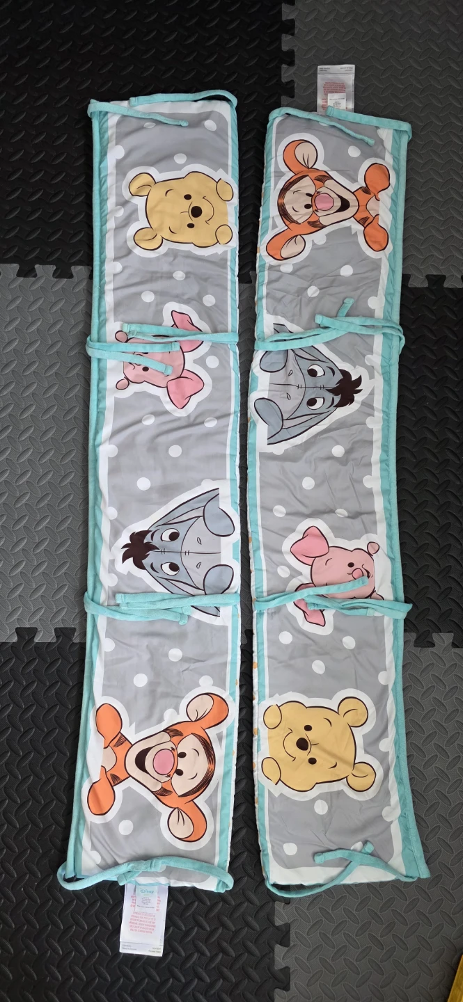 Disney Winnie the Pooh Crib Bumper Pads - photo 3