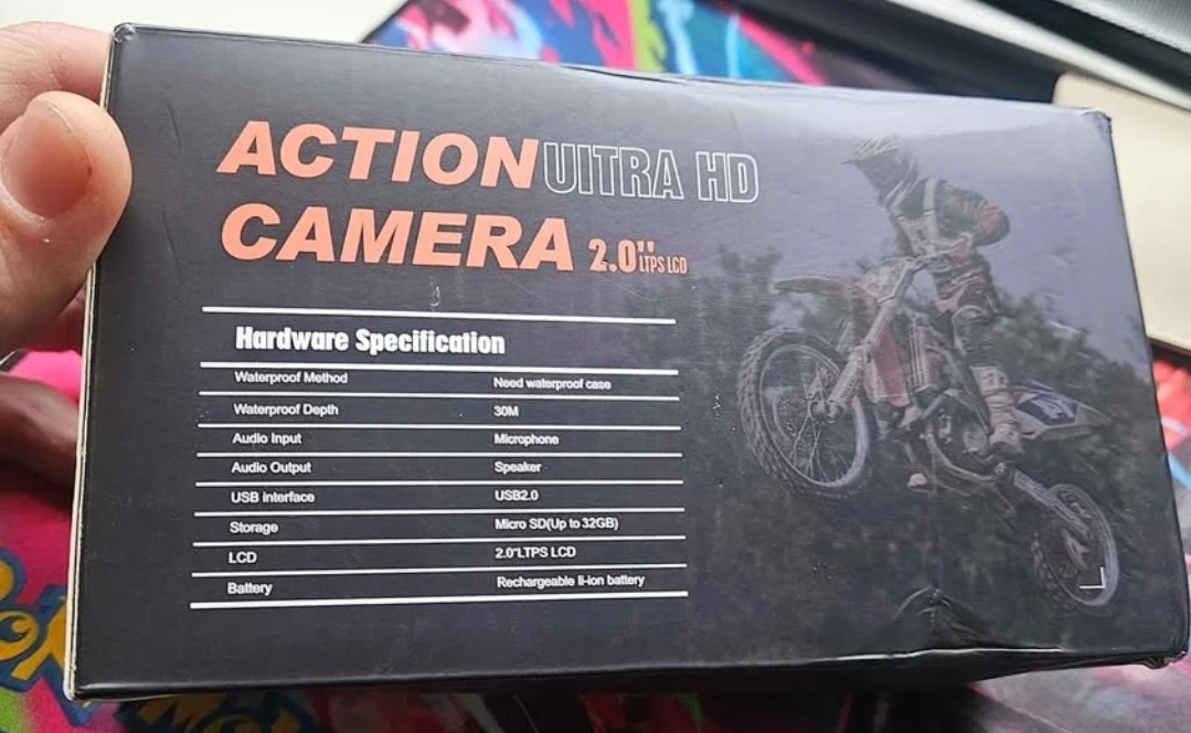 Our Life Action Camera Ultra HD 2.0” LTPS LCDWaterproof - photo 3