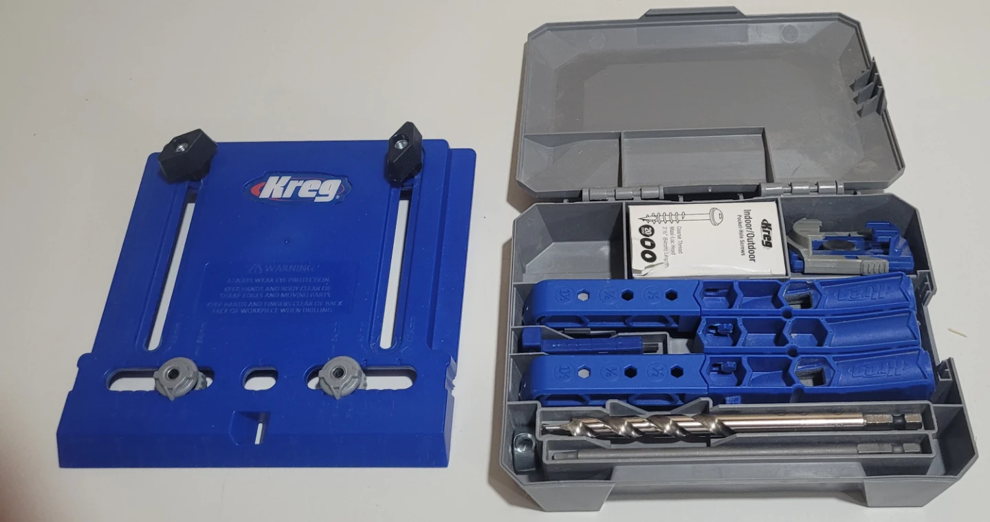 Kit Kreg: Kreg Cabinet Hardware Jig + Kreg Pocket Hole Jig 320