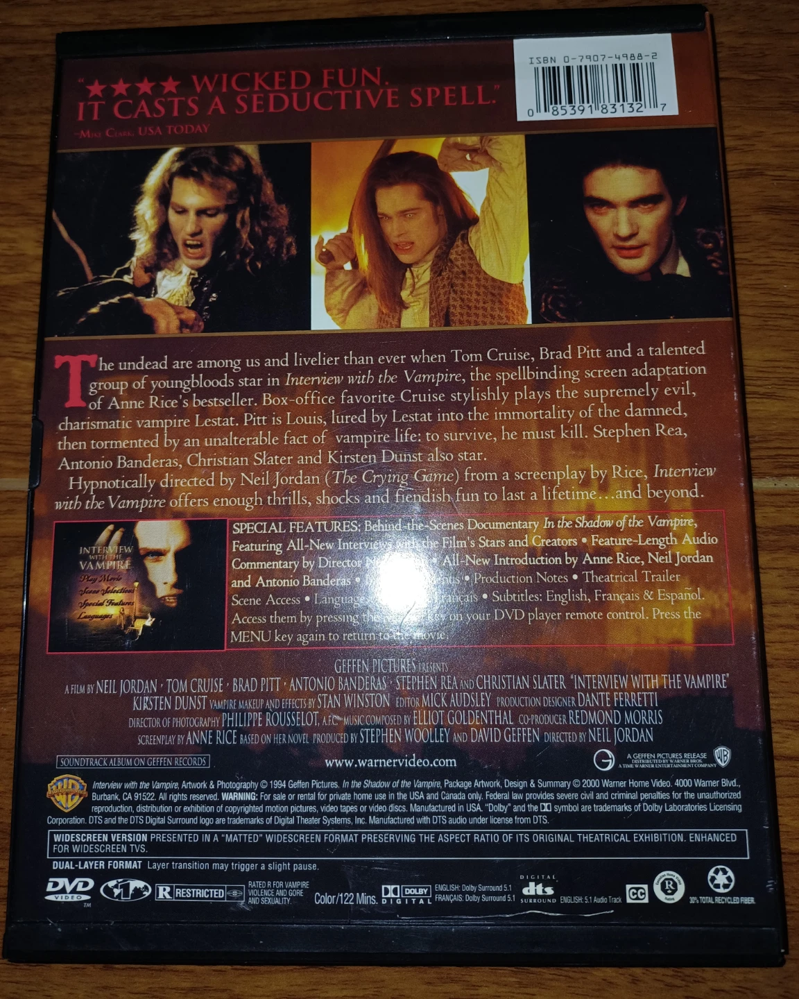 Interview with the Vampire DVD 🏆 - photo 2