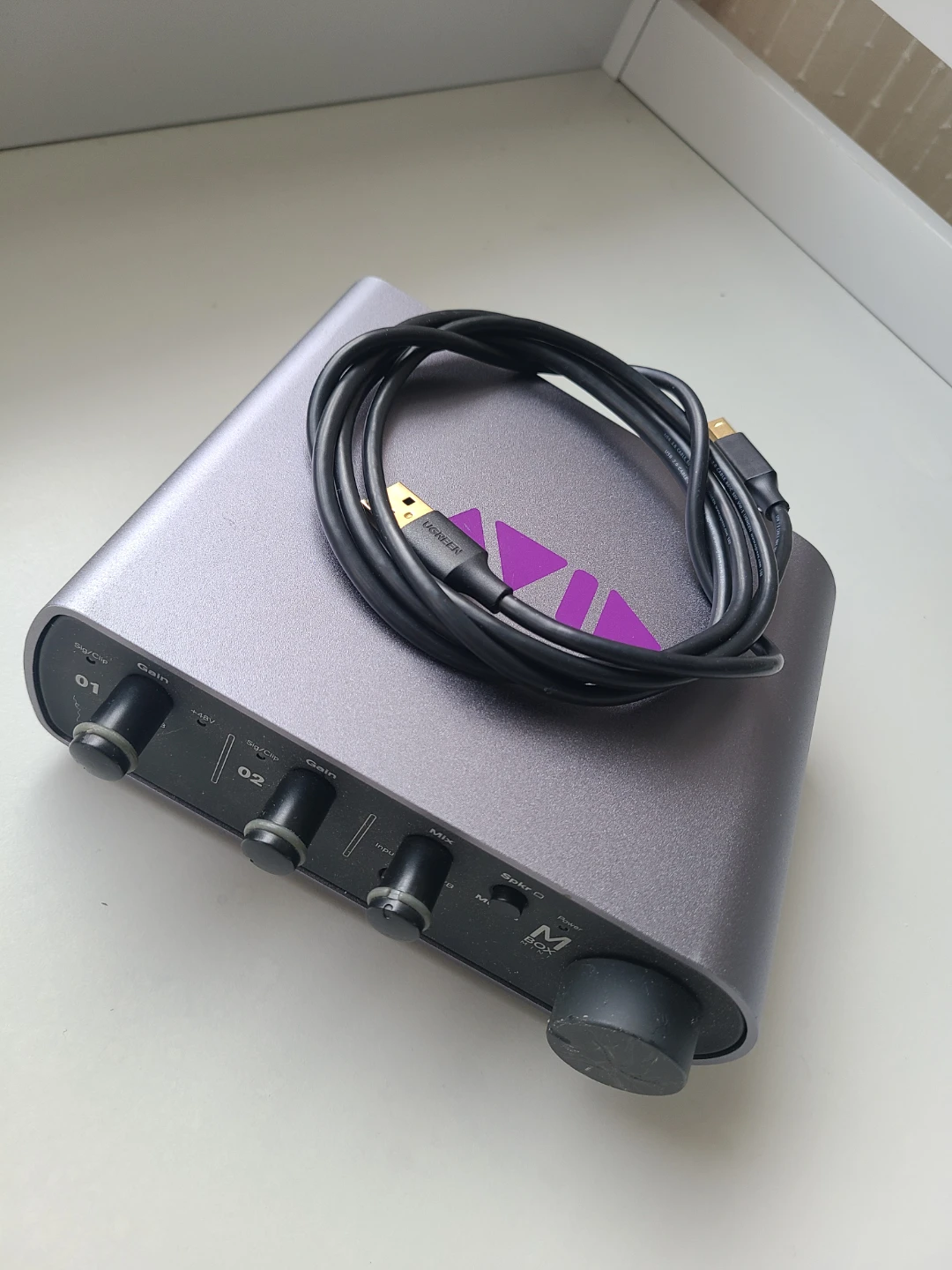 Avid Mbox Mini USB Audio Interface – Tested Working