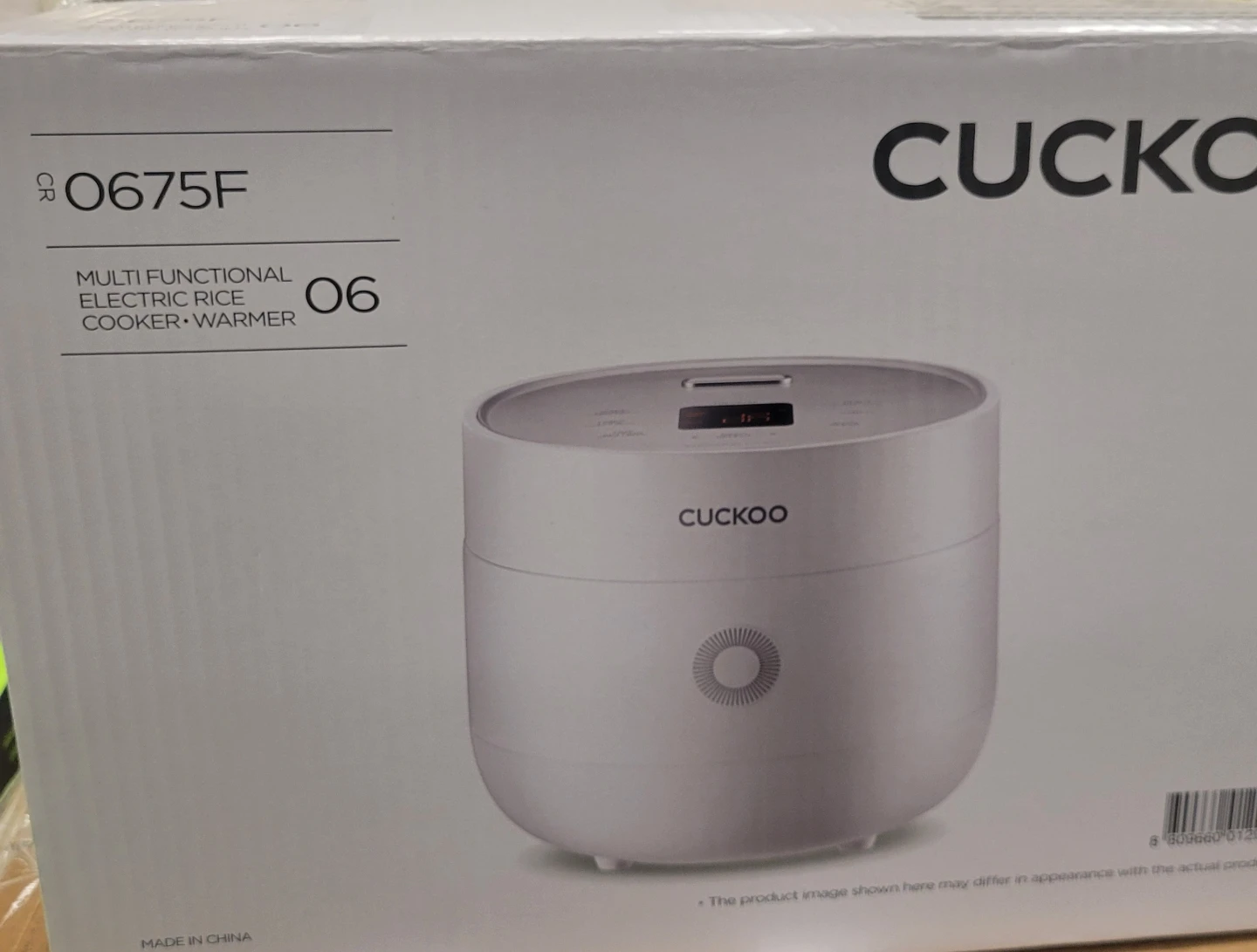 Cuckoo 0675F Multi-Functional Electric Rice Cooker & Warmer