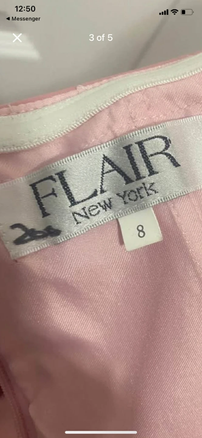 Flair New York Pink dress Size 8 - photo 2