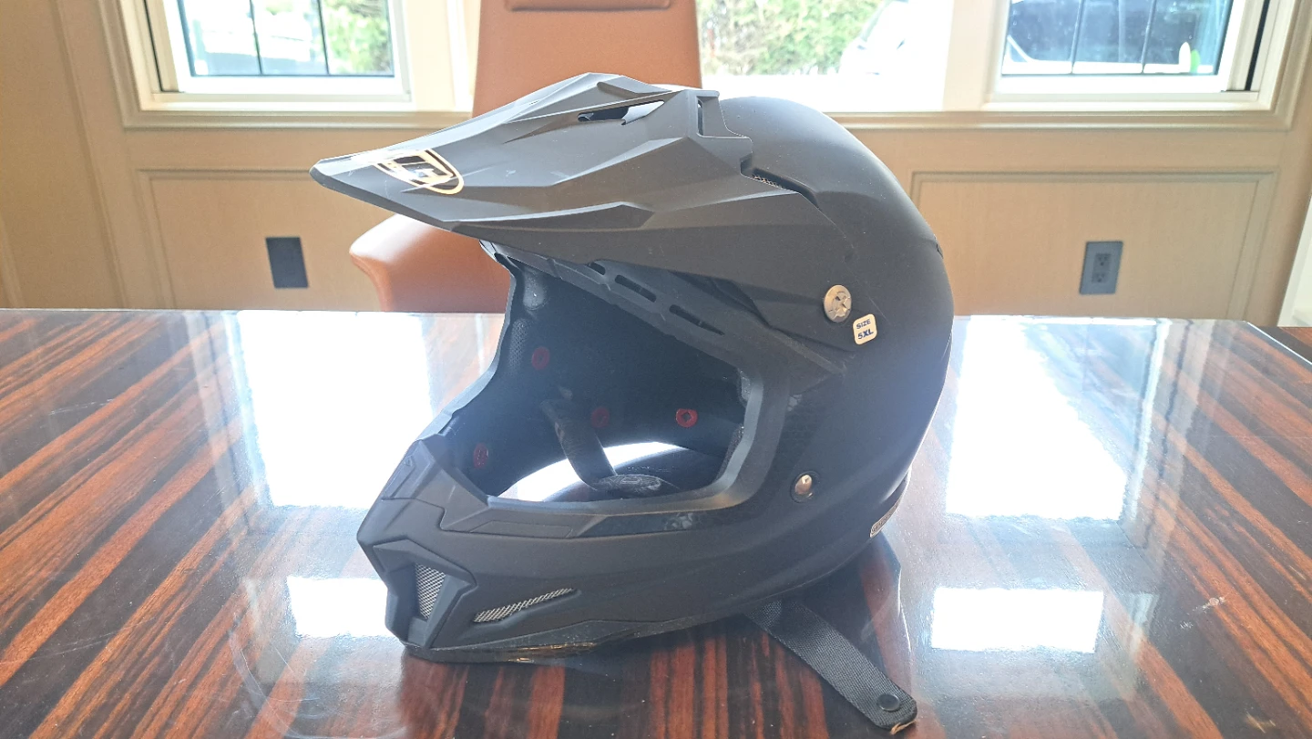 HJC CL-X7 Matte Black Helmet 5XL - photo 4