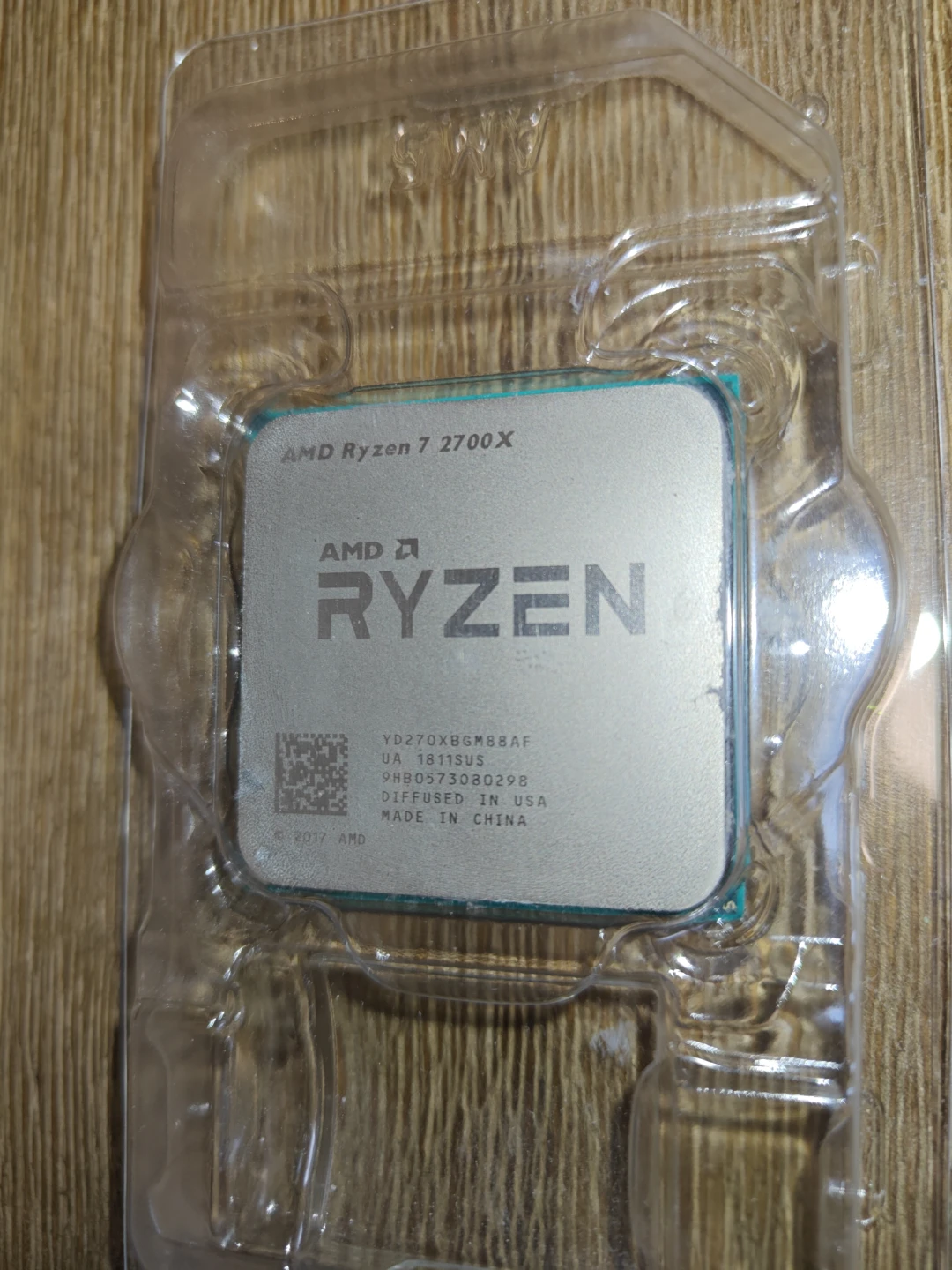 AMD Ryzen 7 2700X CPU