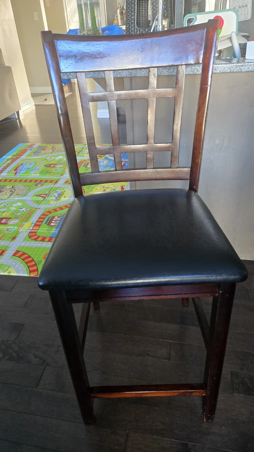 Wooden Dining Table and Chairs Set - photo 4
