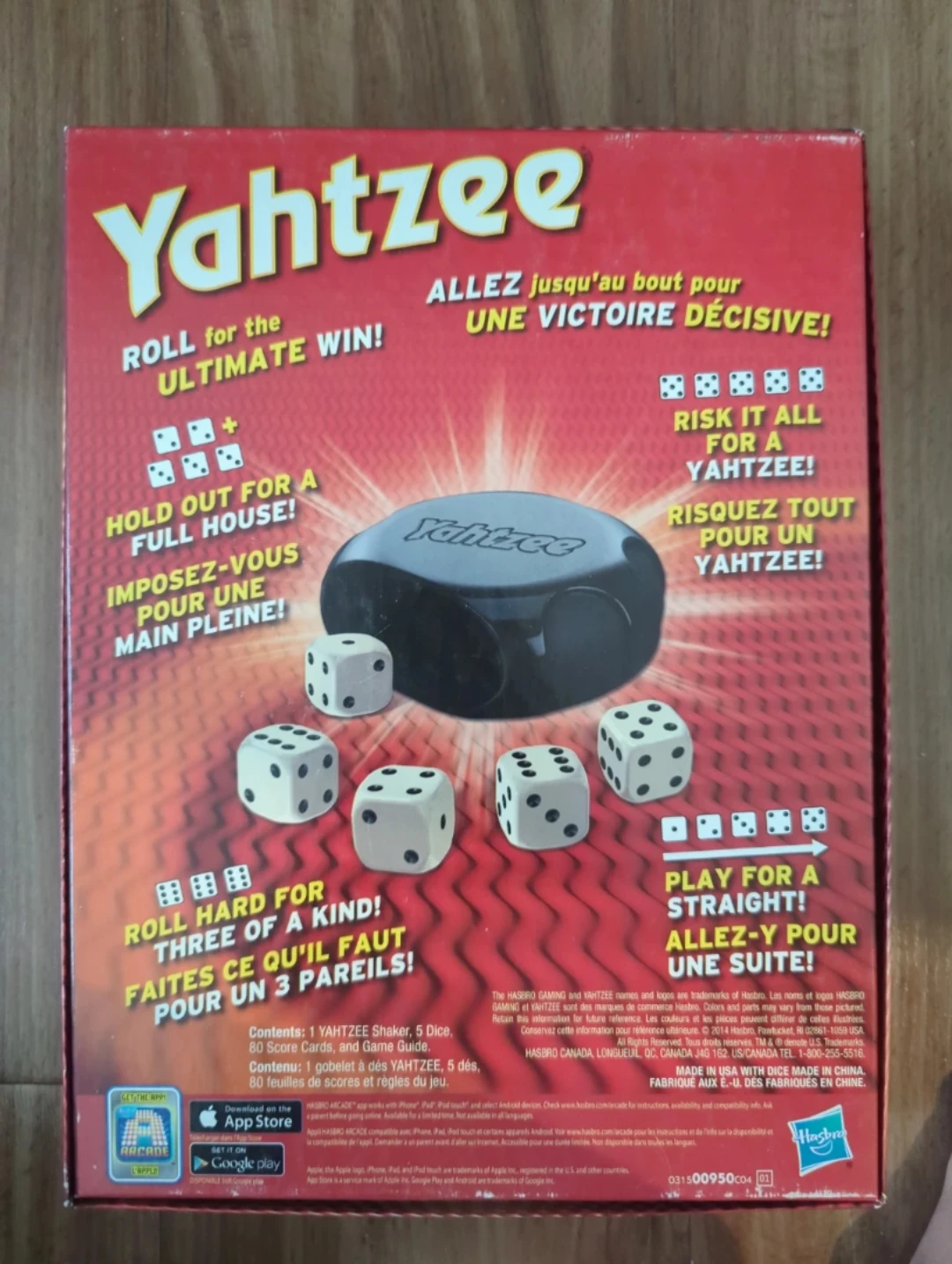 Yahtzee Shake, Score, and Shout Dice Game - photo 2